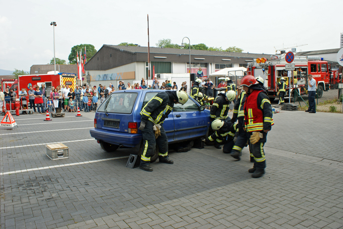 Vorführung Einsatzabteilung Feuerwehr Ingelheim Aktive Einsatzabteilung Freiwillige Feuerwehr Ingelheim am Rhein